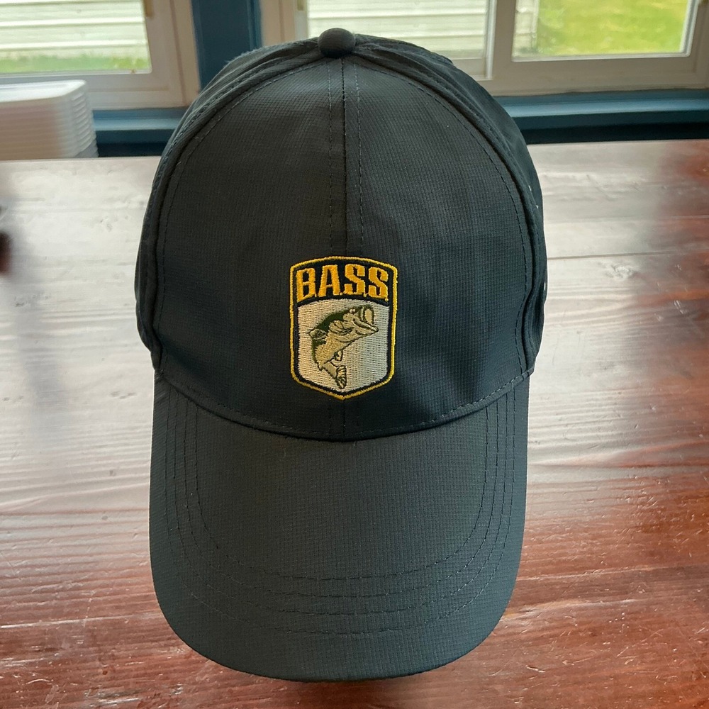 Bass Fishing Hat Adjustable Cap Embroidered‎ Logo Outdoors